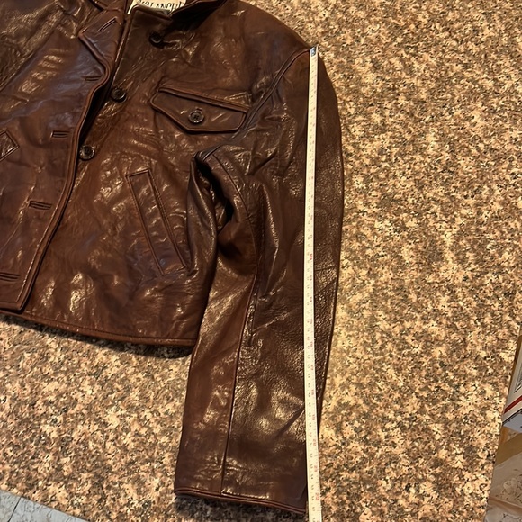 Vintage Brown Leather Jacket - Picture 16 of 16